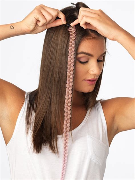 clip in hair extensions for braids